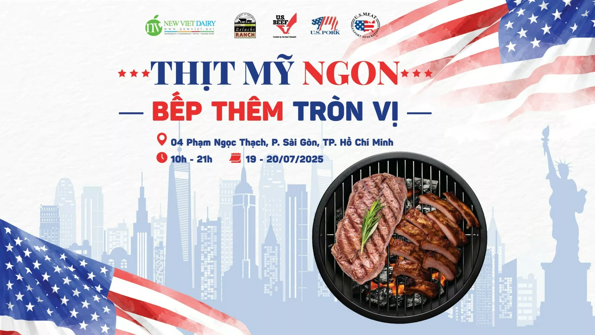 U.S. Agricultural Discovery – Experience the “American Feast” with New Viet Dairy and USMEF in the Heart of Saigon