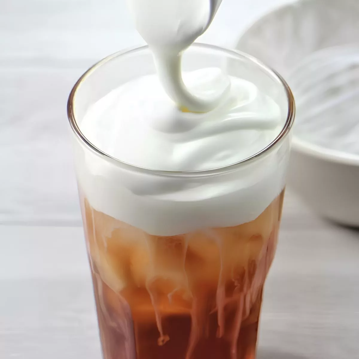 Nước Sấu Đá Milk Foam Gừng