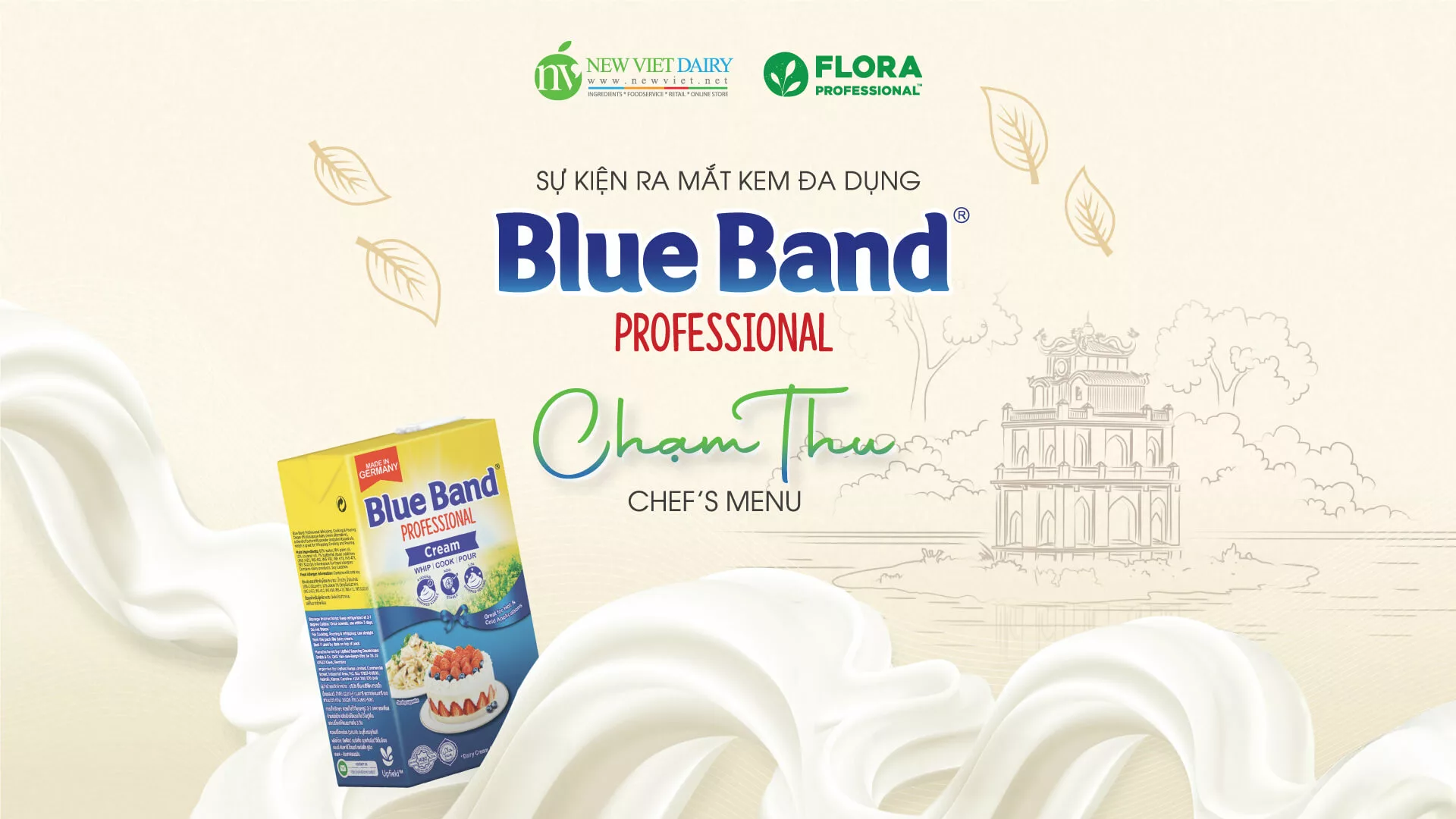 “Chạm Thu” – Cảm Hứng Từ Gian Bếp Chuyên Nghiệp Cùng Kem Đa Dụng Blue Band 