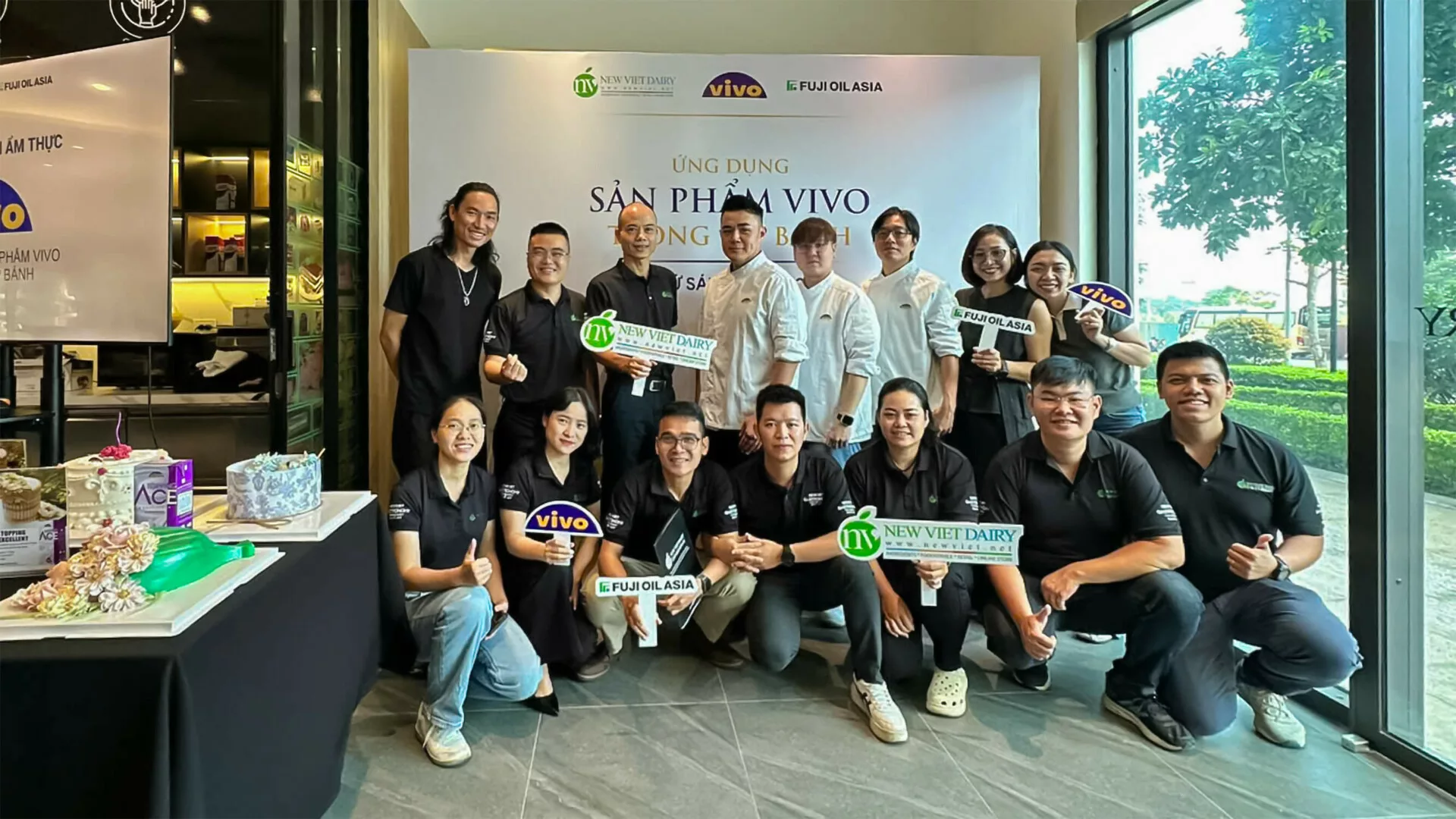 Workshop Tháng 10 – “Ứng Dụng Sản Phẩm Vivo Trong Bếp Bánh”