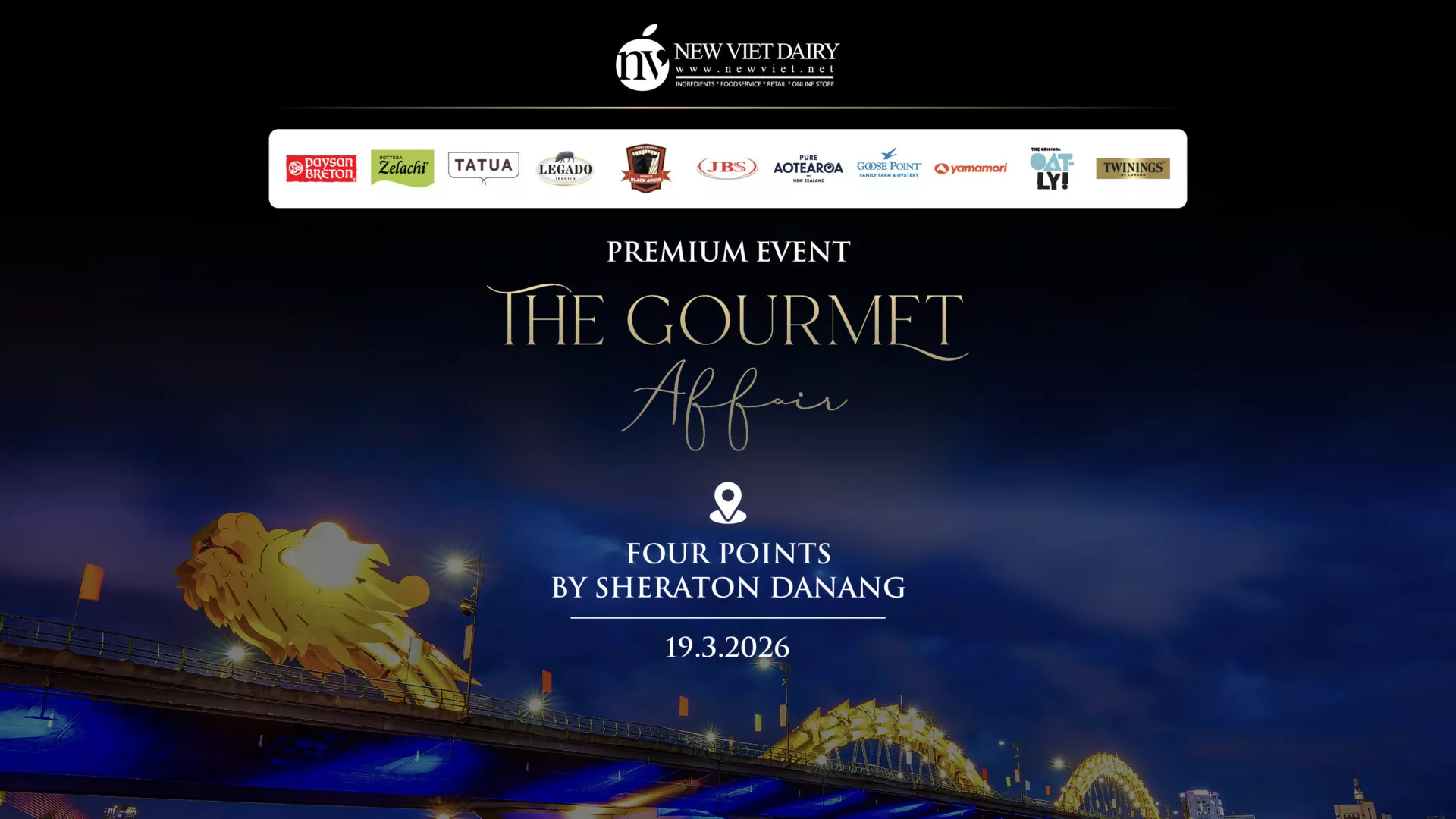 The Gourmet Đà Nẵng 2026 – Ẩm Thực Thăng Hoa Cùng Nguồn Nguyên Cao Cấp