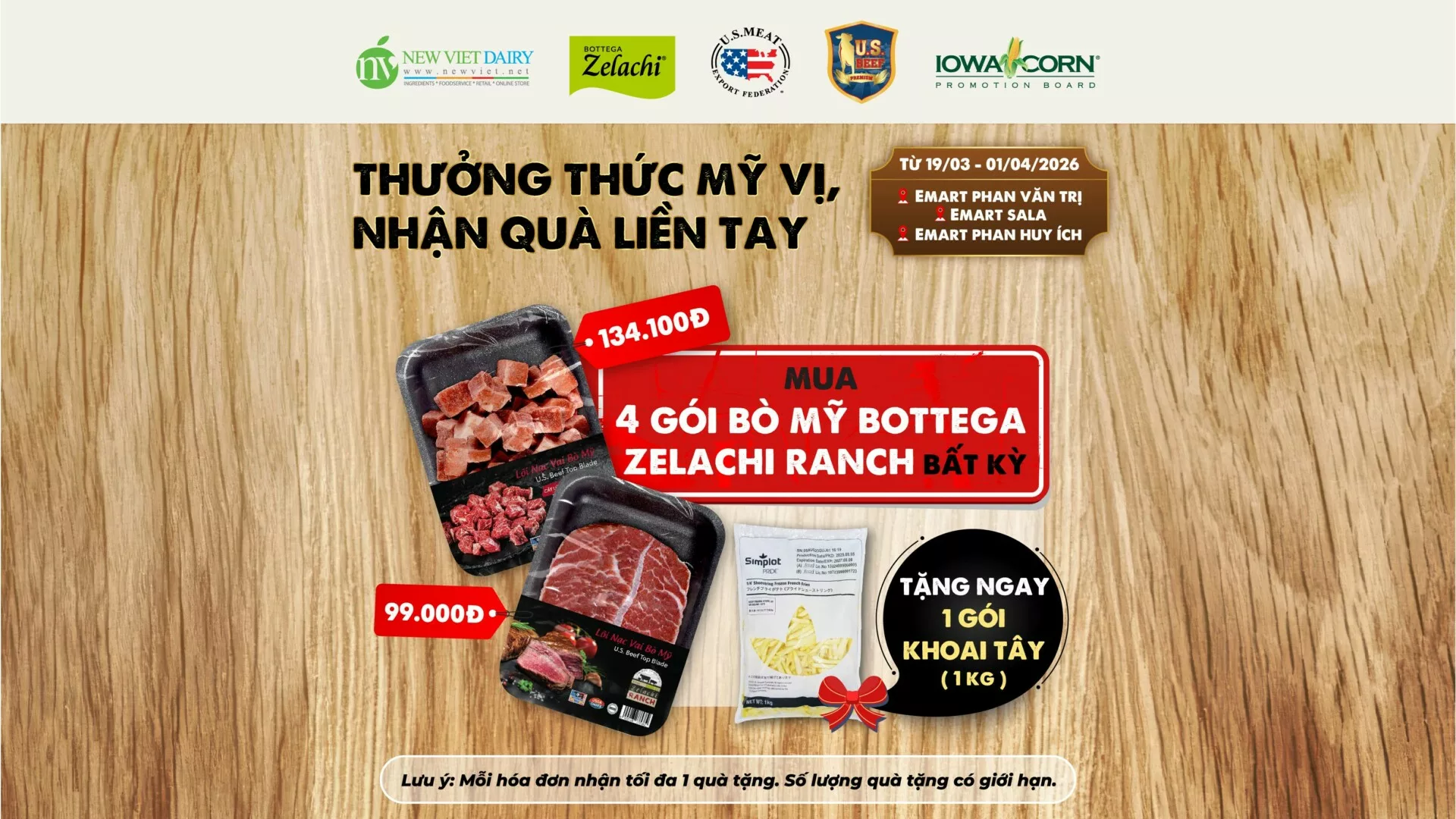 Enjoy Premium Flavors, Get Instant Gifts: Exclusive Offers From USMEF & New Viet Dairy At Emart