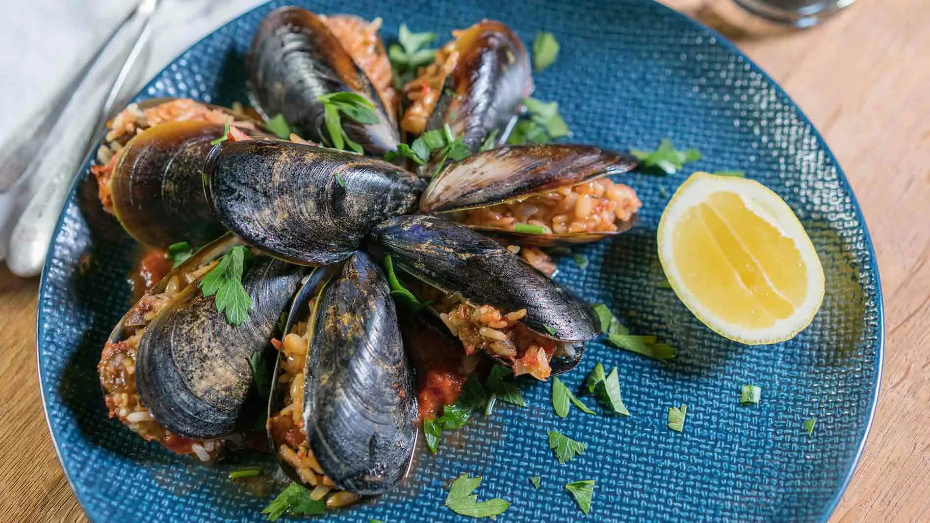 Turkish Stuffed Mussels